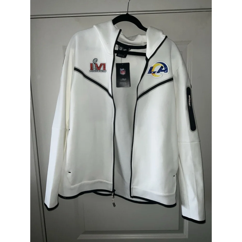 Los Angeles Rams Nike Super Bowl LVI Bound Diamond Collection Full-Zip Jacket